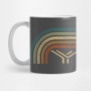 Yes Retro Stripes Mug